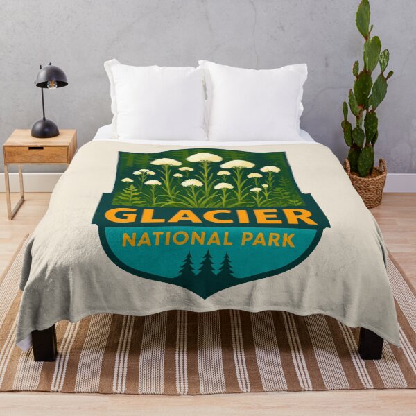 Item preview, Glacier National Park Sticker designed and sold by Gideon Emmerich.