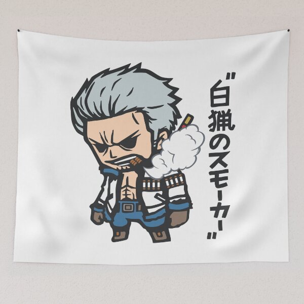 Item preview, smoker kawaii sticker onepiece designed and sold by Weelbein9.