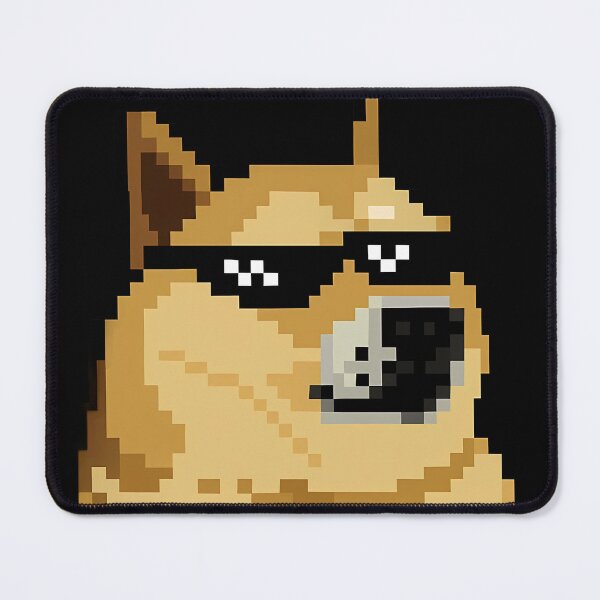 Item preview, Doge Meme Pixel Art Sunglasses designed and sold by Nelloo12.