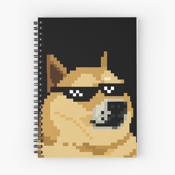 Item preview, Doge Meme Pixel Art Sunglasses designed and sold by Nelloo12.