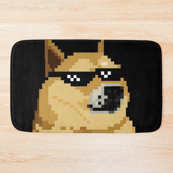 Item preview, Doge Meme Pixel Art Sunglasses designed and sold by Nelloo12.