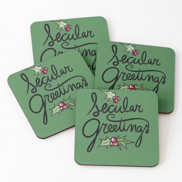 Item preview, Secular Greetings designed and sold by FrictionMaxxing.