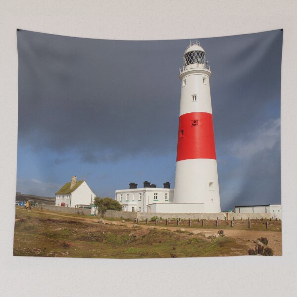 Item preview, Portland Bill on a Stormy Day designed and sold by Aham Photos.