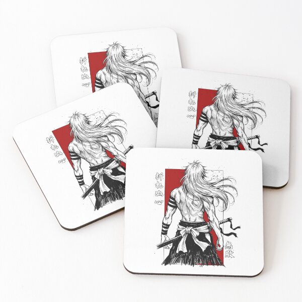Item preview, Unbreakable Heart 折れぬ心 (Orenu Kokoro) – Stoic Samurai | Manga Samurai, Cool Anime Samurai designed and sold by Shigen16.