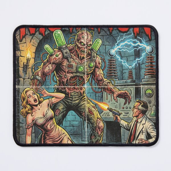 Item preview, Vintage 1950s Sci-Fi Horror Poster Print - "The Atomic Mutation" designed and sold by AMAOZ.
