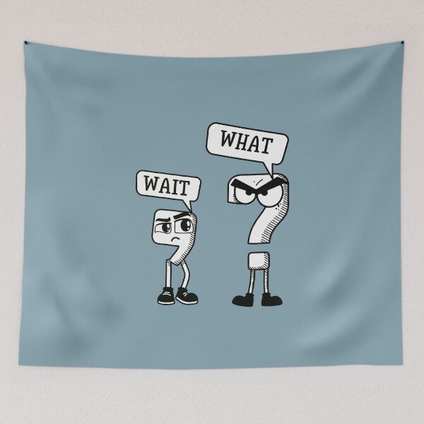 Item preview, Wait What  designed and sold by DemureArtsy.