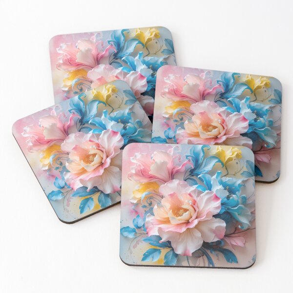Item preview, Illustration of baroque-style flowers - 4 designed and sold by Studio-Creator.