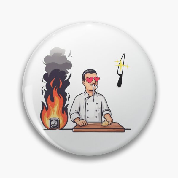Item preview, chef need knife – easily Distracted by Knives designed and sold by w66aboo.