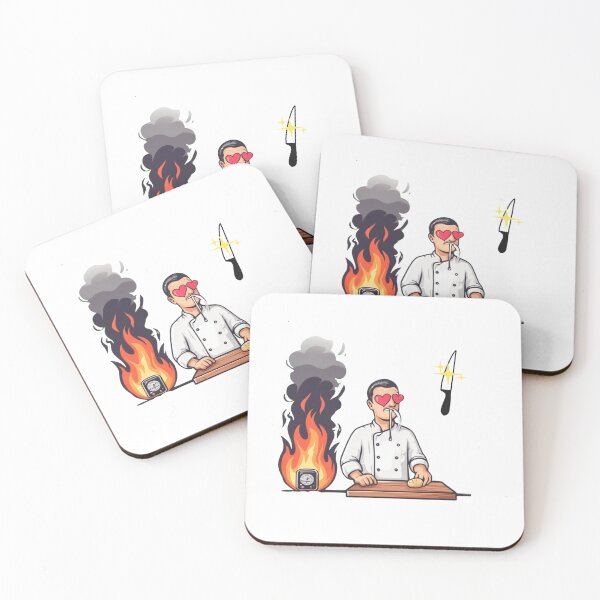 Item preview, chef need knife – easily Distracted by Knives designed and sold by w66aboo.