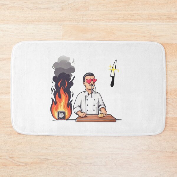 Item preview, chef need knife – easily Distracted by Knives designed and sold by w66aboo.