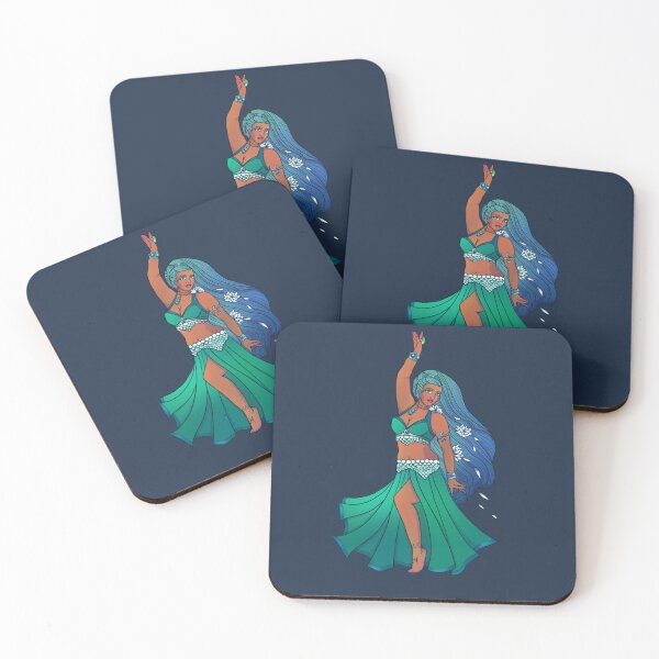 Item preview, Pisces belly dancer designed and sold by FrictionMaxxing.