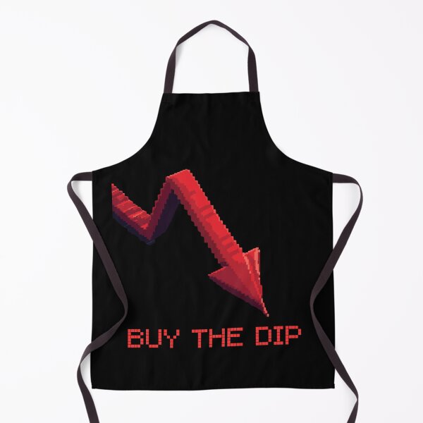 Item preview, Funny Crypto Trader Quote - Buy The Dip Pixel Art Finance Humor designed and sold by JonyDG.