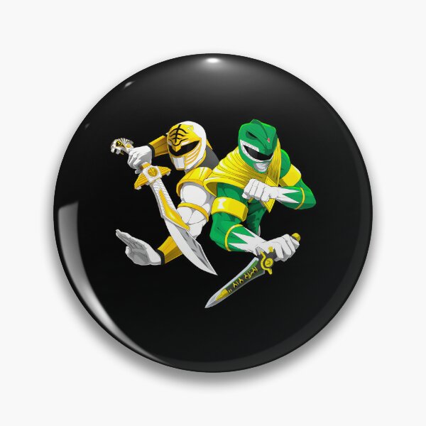Item preview, Power Rangers verdes y blancos designed and sold by CallieHane.