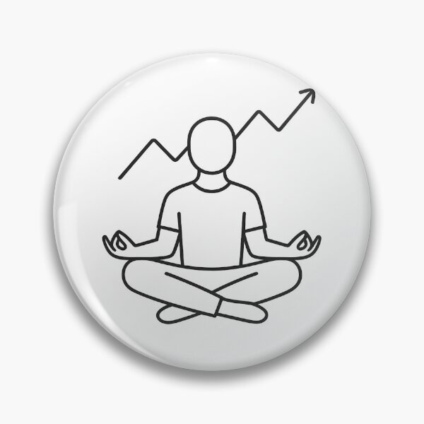 Item preview, Mindset Over Markets Minimal Trader Design designed and sold by techy-rrr.
