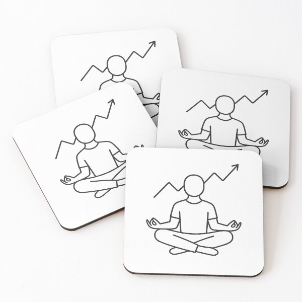 Item preview, Mindset Over Markets Minimal Trader Design designed and sold by techy-rrr.