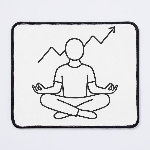 Item preview, Mindset Over Markets Minimal Trader Design designed and sold by techy-rrr.