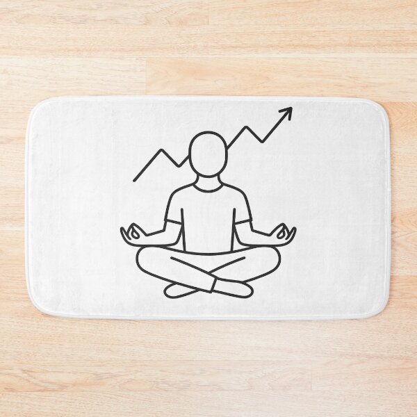 Item preview, Mindset Over Markets Minimal Trader Design designed and sold by techy-rrr.