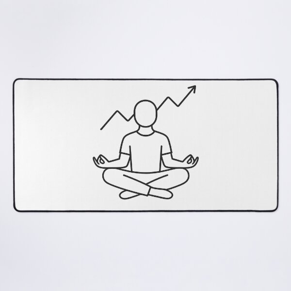 Item preview, Mindset Over Markets Minimal Trader Design designed and sold by techy-rrr.