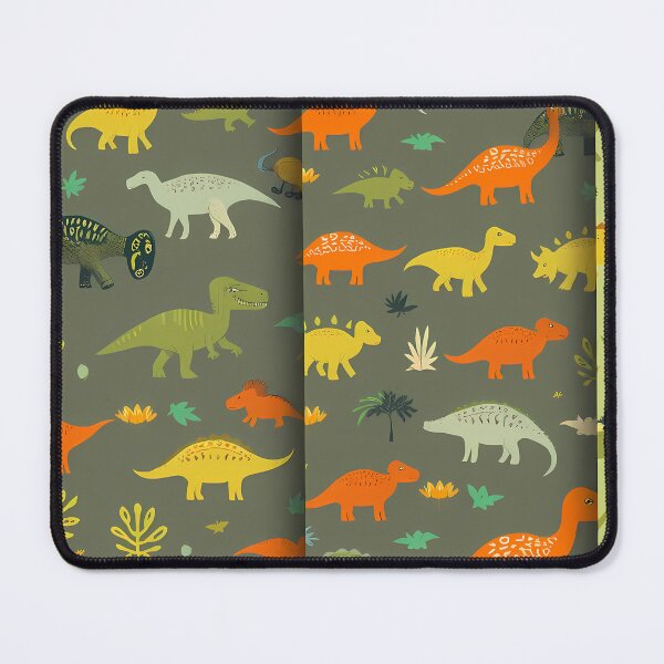Item preview, Dinosaurs Whimsical Animal Patterns Inspiring Fun Imagination Kids designed and sold by ART ATTACK ZONE.