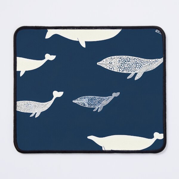 Item preview, Whales Whimsical Animal Patterns Inspiring Fun Imagination Kids designed and sold by ART ATTACK ZONE.