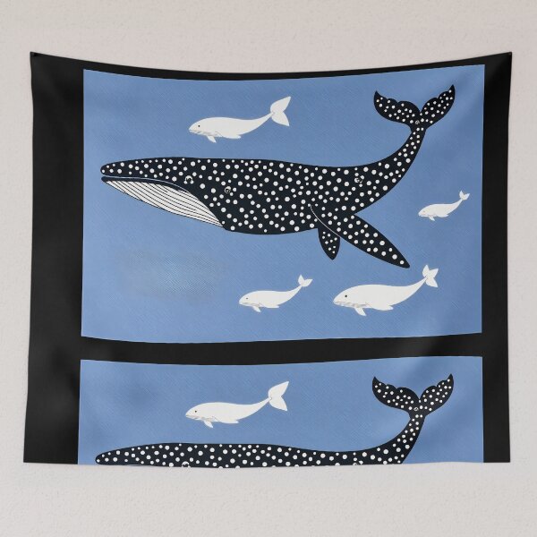 Item preview, Whale Whimsical Animal Patterns Inspiring Fun Imagination Kids designed and sold by ART ATTACK ZONE.
