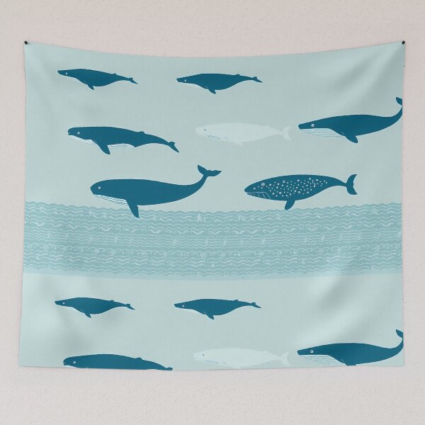 Item preview, Sea Whimsical Animal Patterns Inspiring Fun Imagination Kids designed and sold by ART ATTACK ZONE.