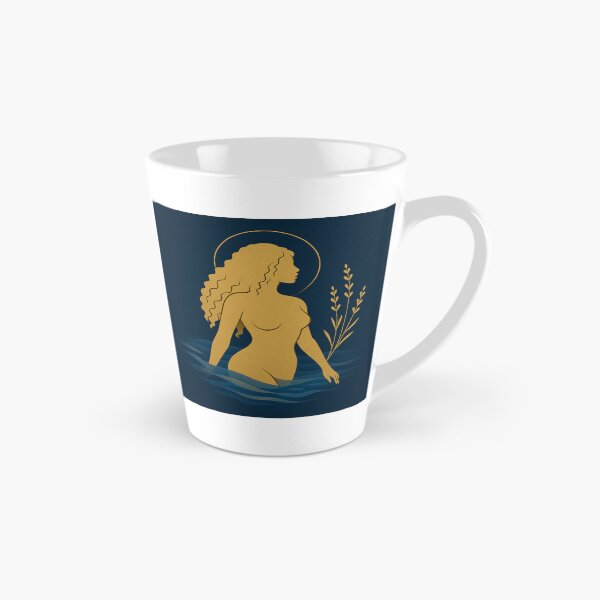 Item preview, “Oxum – Golden Waters Goddess | Minimal Afro-Brazilian Art” designed and sold by GarimpoCosmico.