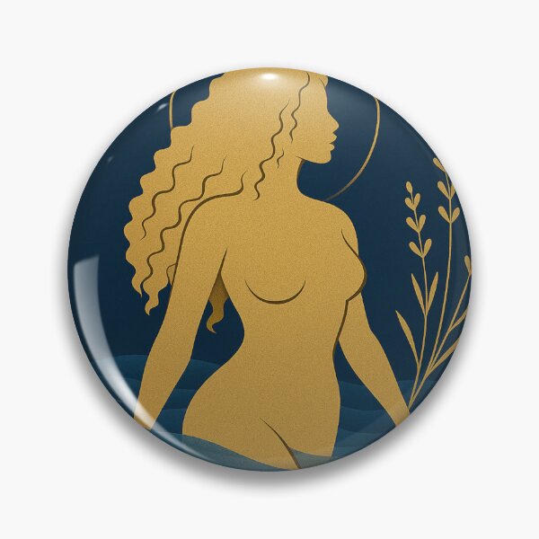 Item preview, “Oxum – Golden Waters Goddess | Minimal Afro-Brazilian Art” designed and sold by GarimpoCosmico.
