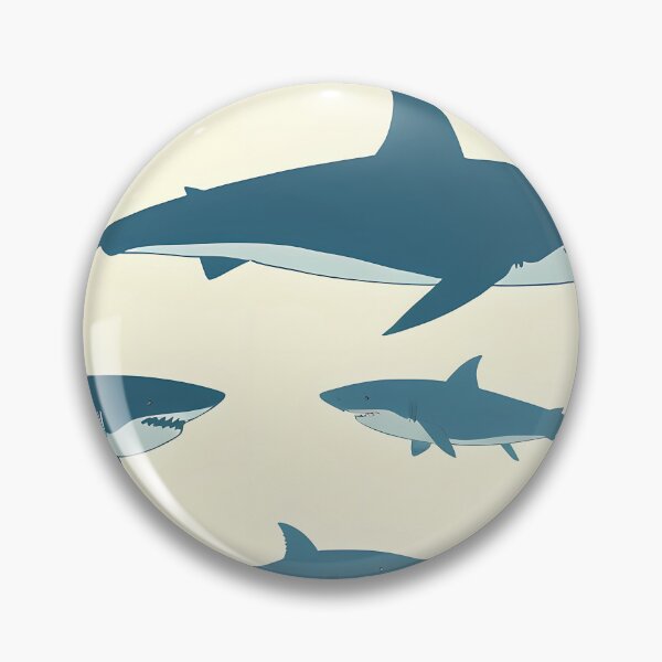 Item preview, Shark Whimsical Animal Patterns Inspiring Fun Imagination Kids designed and sold by ART ATTACK ZONE.