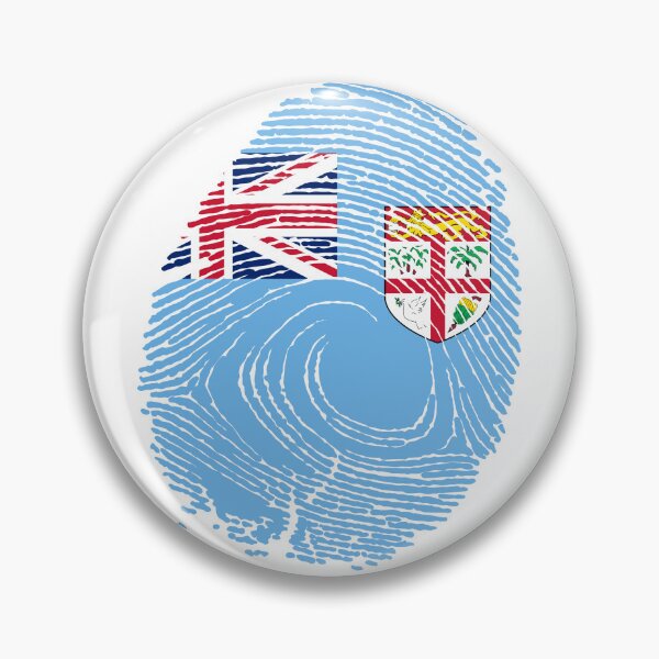 Item preview, Fiji flag fingerprint designed and sold by Azeecreate009.