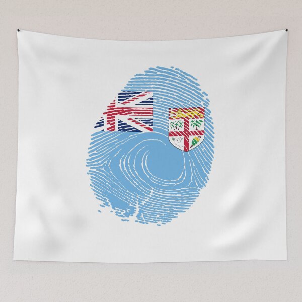 Item preview, Fiji flag fingerprint designed and sold by Azeecreate009.