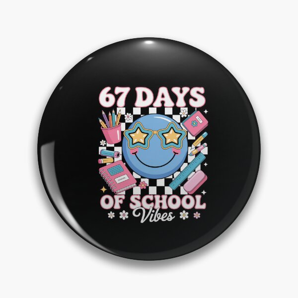 Item preview, 67 Days Of School Vibes 100Th Day Of School   designed and sold by MeowtivationP.
