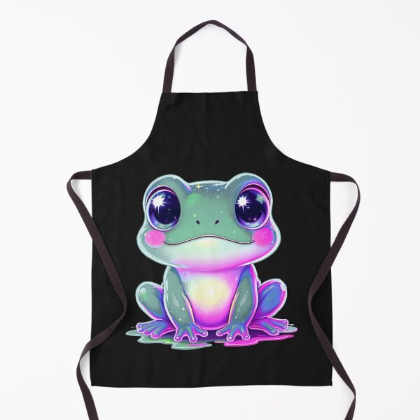 Item preview, Chibi Neon Frog | Little Light Hopper designed and sold by ColorSplash123.