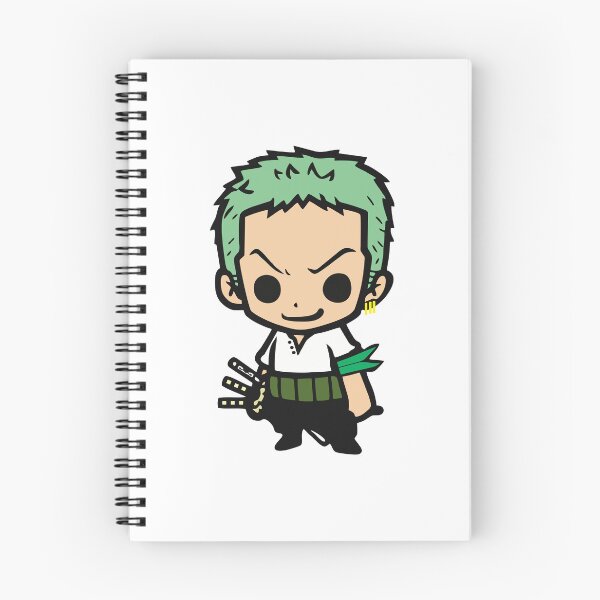 Item preview, vice captain zoro kawaii sticker onepiece designed and sold by Weelbein9.