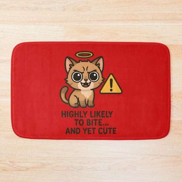 Item preview, Highly Likely to Bite… And Yet Cute – Aurora Demonic Cat” designed and sold by Bettybee00.