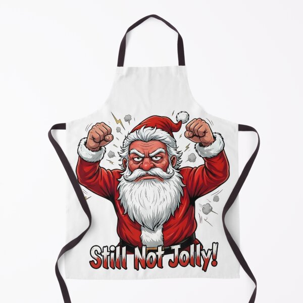 Item preview, Still Not Jolly - Funny Angry Santa Christmas Design designed and sold by SoulenCify.