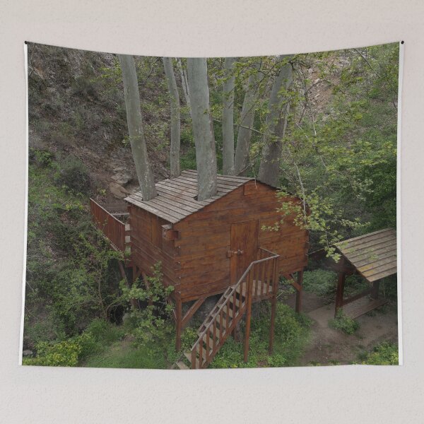 Item preview, Beautiful Treehouse - Kampi Farmakas Cyprus designed and sold by DRONY.