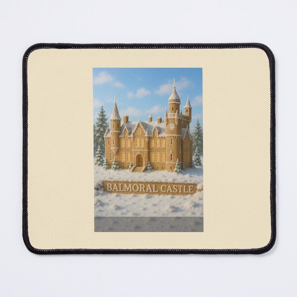 Item preview, Gingerbread Balmoral Castle – Enchanted Christmas Castle designed and sold by Novel Works Studio.