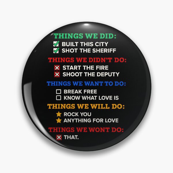 Item preview, Vintage Things We Did Didn't Want Will Won't Do Retro  designed and sold by gear-posters.
