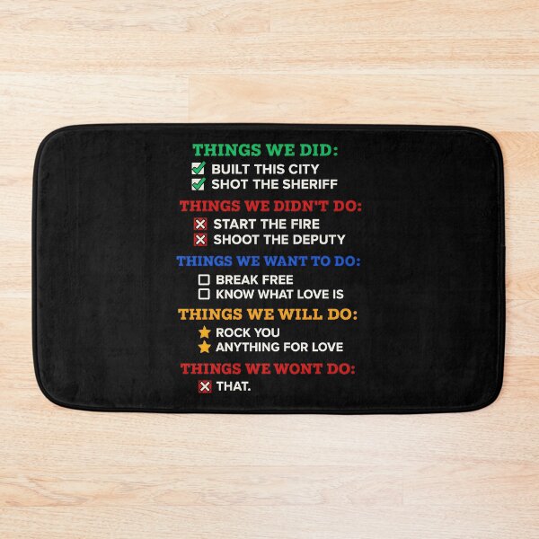 Item preview, Vintage Things We Did Didn't Want Will Won't Do Retro  designed and sold by gear-posters.