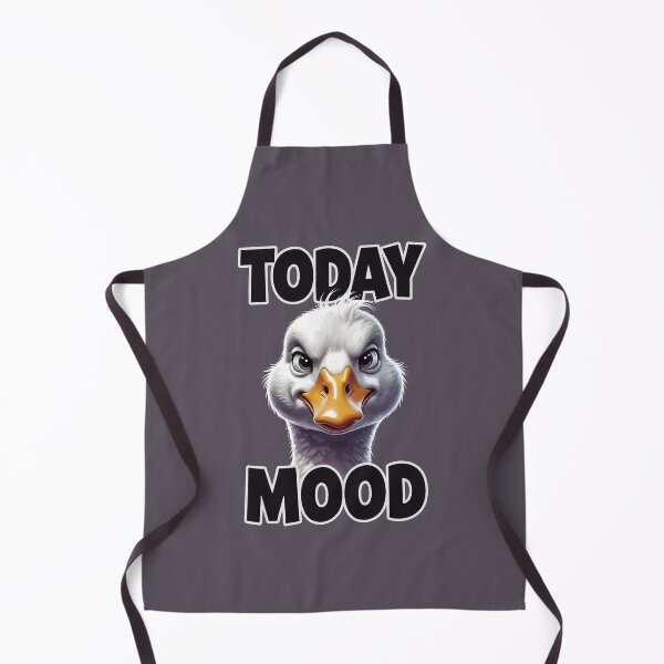 Item preview, Today Goose Mood, Funny Chaotic Animal designed and sold by QuirkySpark.