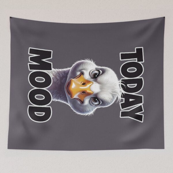 Item preview, Today Goose Mood, Funny Chaotic Animal designed and sold by QuirkySpark.