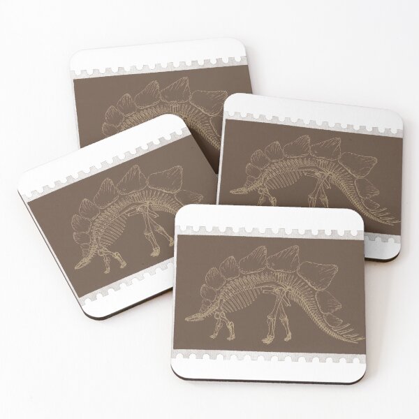 Item preview, Vintage Stegosaur postage stamp designed and sold by WINTERSCREEK WARREN.