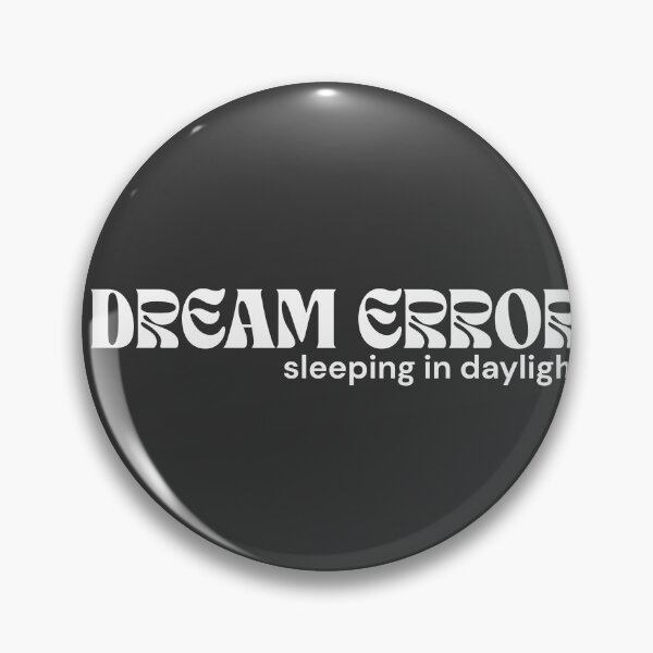 Item preview, DREAM ERROR. Sleeping in Daylight. (White Edition) – Minimalist Text | Surreal Glitch Quote | RETL Style designed and sold by RETL.