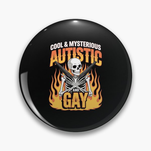 Item preview, Autism Meme Tism Skeleton Autistic and Gay Humor  designed and sold by MythWoot.