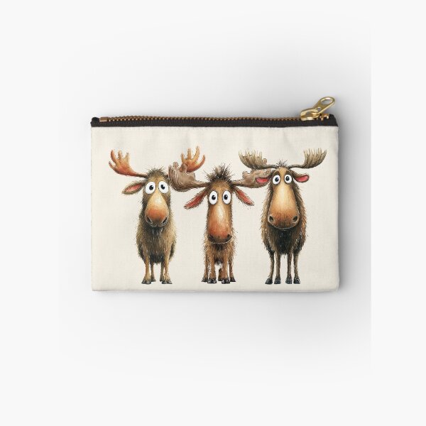 Item preview,  We 3 Moose BY SHiRLeY MacARTHuR designed and sold by Shirley MacArthur Art.