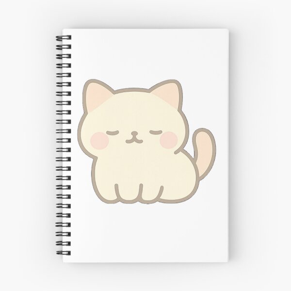 Item preview, Sleepy Soft Kitty Sticker designed and sold by BluesSketchbook.