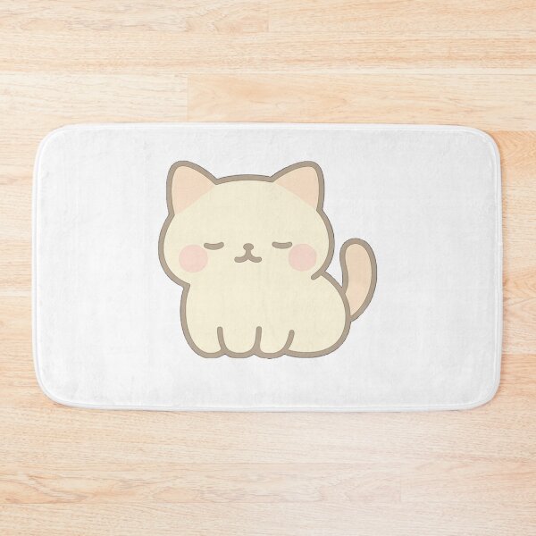 Item preview, Sleepy Soft Kitty Sticker designed and sold by BluesSketchbook.