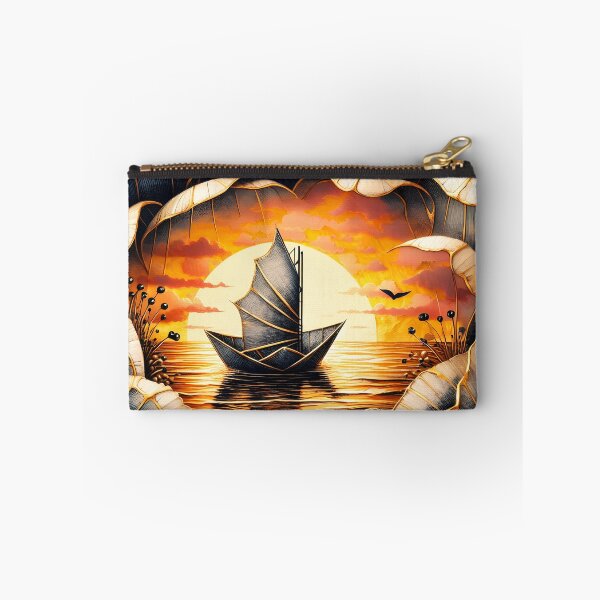 Item preview, Flower Boat, Ai Generated Art  designed and sold by ACC .