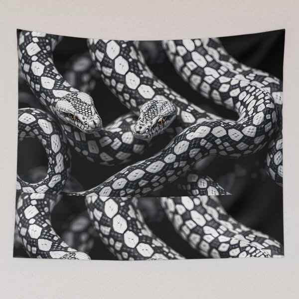 Item preview, Snake Whimsical Animal Patterns Inspiring Fun Imagination Kids designed and sold by ART ATTACK ZONE.